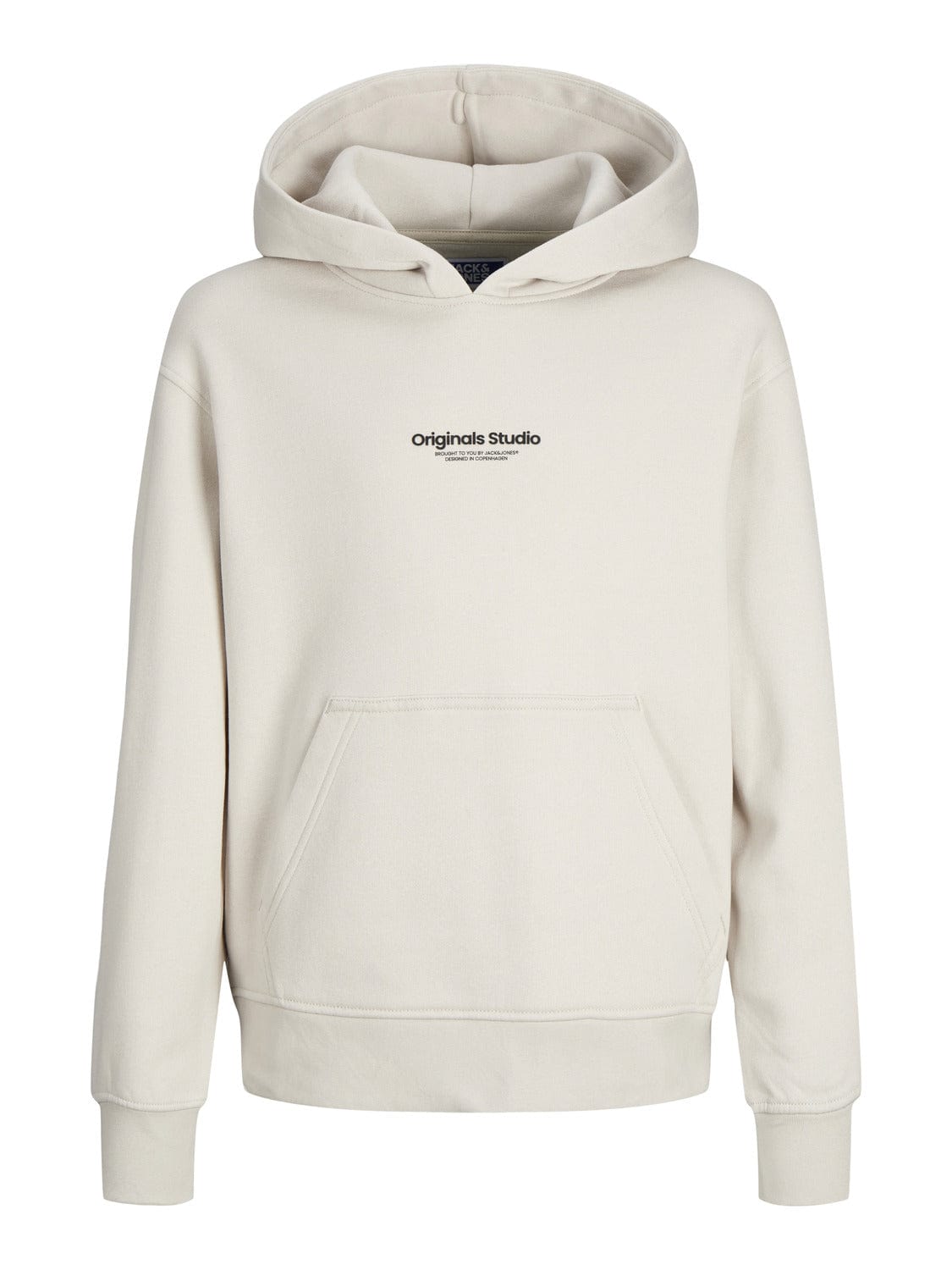 Sudadera con capucha junior beige - JORVESTERBRO
